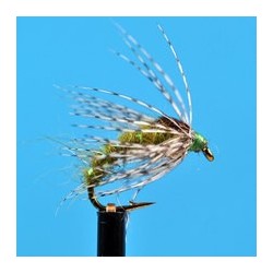 Beaded Nymphs Bead Head Holy Grail Hares Ear Olive $2.42