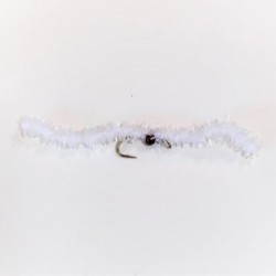 Nymphs fl milk with metallic coffee bead chewing gum worm $2.34