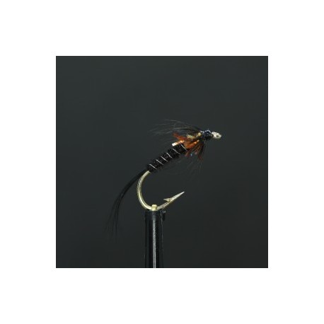 Nymphs black orange crystal cruncher $2.34