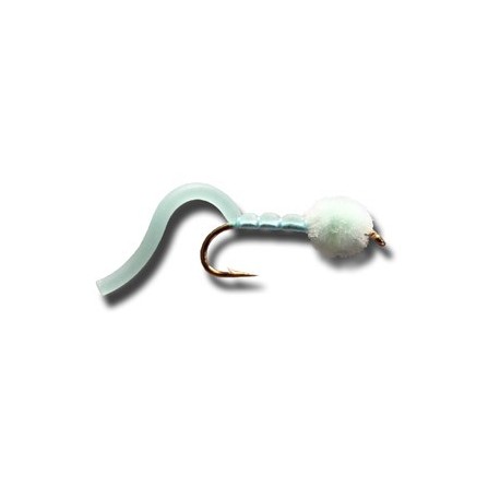 Nymphs Egg Sucking Squiggly Worm Glow In The Dark $2.34