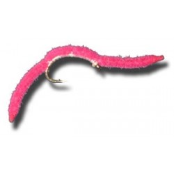 Nymphs San Juan Worm Hot Pink $2.34