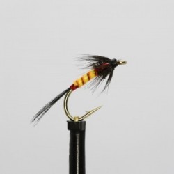 Nymphs black orange bodied red cheeks cruncher $2.34