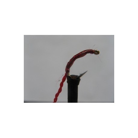 Nymphs epoxy flexifloss tail b w $2.34