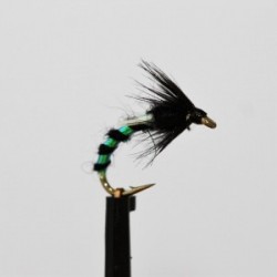 Nymphs black and pearl emerger buzzer $2.34