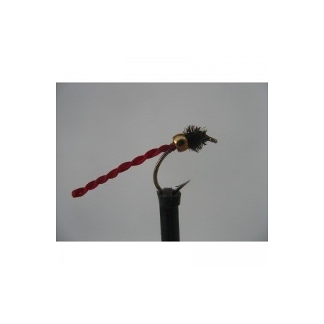 Nymphs gold head blood worm pip $2.34