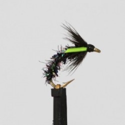 Nymphs ian s pearly black emerger buzzer $2.34