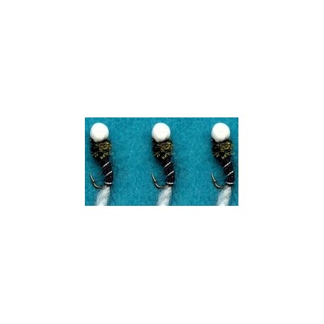 Nymphs black suspender buzzer button $2.34