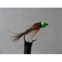 Nymphs hot head green pheasant tail $2.34