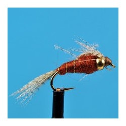 Beaded Nymphs Bead Head Mayfly Brown $2.42