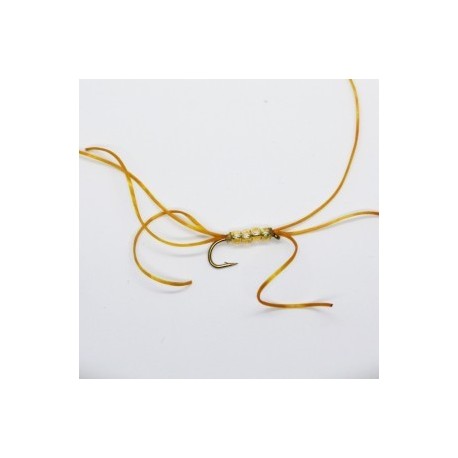 Nymphs Standards amber flexifloss blood worm $2.34