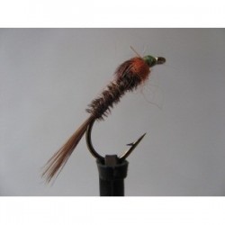 Nymphs Standards pheasant tail muskin orange nymph $2.34