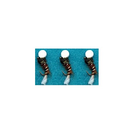 Nymphs Standards brown suspender buzzer button $2.34