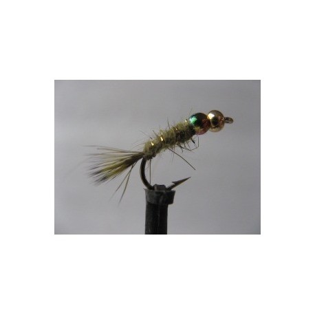 Nymphs Standards hares ear olive rainbow $2.34