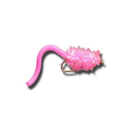 Nymphs Standards Squiggly Estaz Egg Hot Pink $2.34