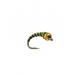 Nymphs Standards beadhead zebra midge olive $2.34