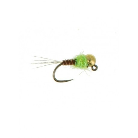 Nymphs Standards beadhead tactical jigged frenchie chartreuse $2.34
