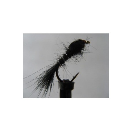 Nymphs Standards hares ear black weighted nymph $2.34