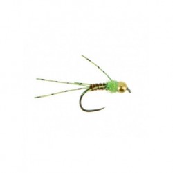 Nymphs Standards beadhead tactical legz chartreuse $2.34