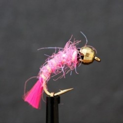Nymphs Standards pink bug tailed tungsten $2.34