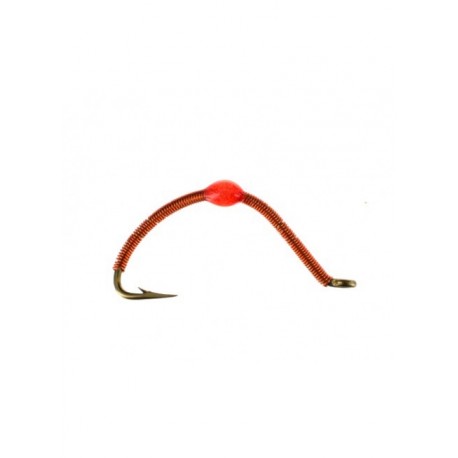 Nymphs Pure wired worm orange $2.34