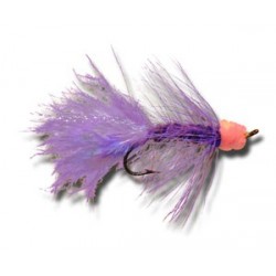 Nymphs Pure Egg Sucking Leech Purple $2.34