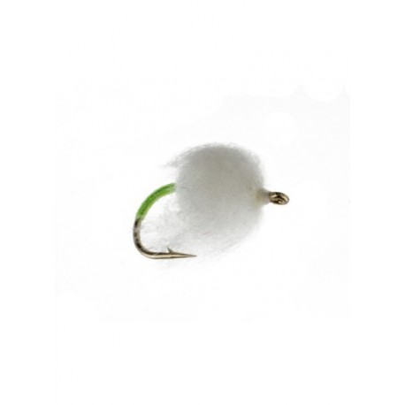 Nymphs Pure nuke egg no bead white $2.34
