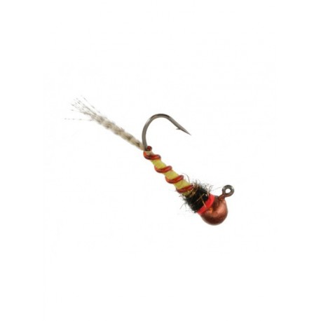 Nymphs Pure jirou s jig brown and yellow $2.34