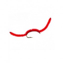 Nymphs Pure san juan worm red $2.34