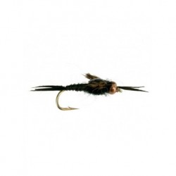 Nymphs Pure beadhead epoxy micro stonefly black $2.34