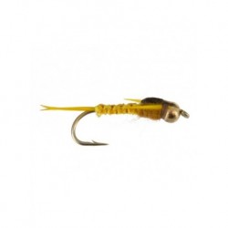 Nymphs Pure beadhead woven stonefly golden $2.34