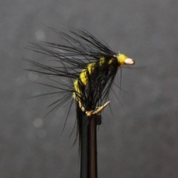 Nymphs Pure yellow and black scud shrimp $2.34