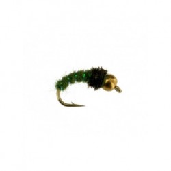 Nymphs Pure beadhead caddis green $2.34