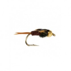 Nymphs Pure beadhead copper john brown $2.34