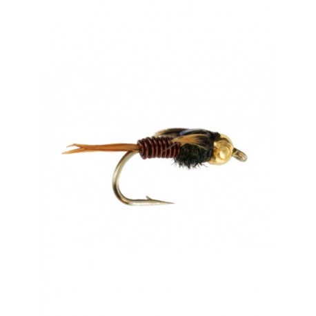 Nymphs Pure beadhead copper john brown $2.34