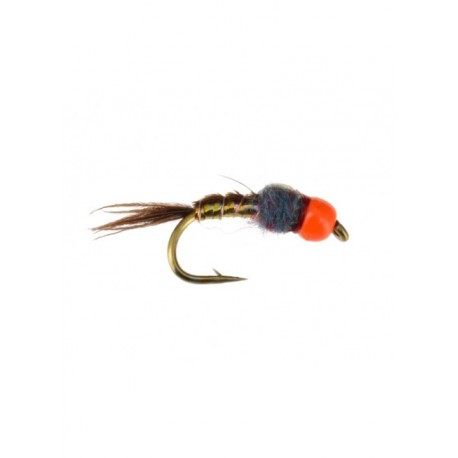 Nymphs Pure beadhead flash hothead $2.34