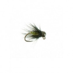 Nymphs Pure beadhead tactical soft hackle olive $2.34