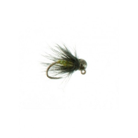 Nymphs Pure beadhead tactical soft hackle olive $2.34