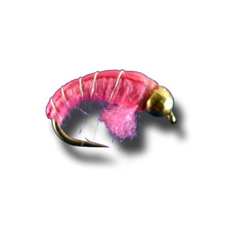 Nymphs Pure Tungsten BH Czech Nymph Pink $2.34