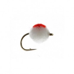Nymphs Pure glo bug white flame $2.34