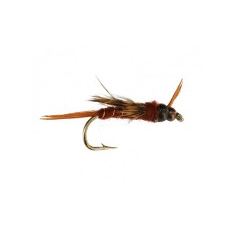 Nymphs Pure beadhead depth charger bird s nest rust $2.34