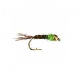 Nymphs Pure beadhead tungsten frenchie chartreuse $2.34