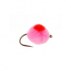Nymphs Pure glo bug baby pink flame dot $2.34