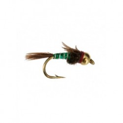 Nymphs Pure beadhead lightning bug green $2.34