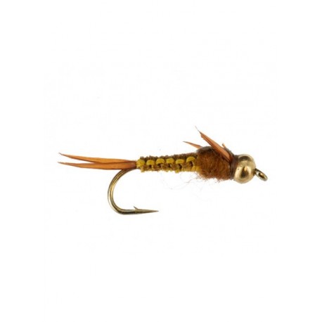 Nymphs Pure beadhead woven stonefly brown $2.34