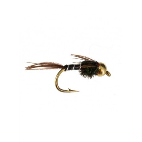 Nymphs Pure beadhead lightning bug black $2.34