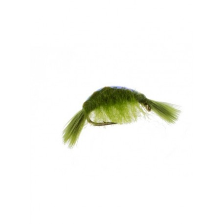 Nymphs Pure scud flashback olive $2.34