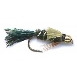 Nymphs Pure beaded zugbug button $2.34