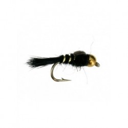 Nymphs Pure beadhead hares ear black $2.34