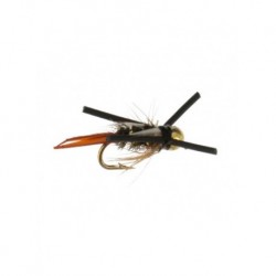 Nymphs Pure beadhead prince rubberlegs $2.34
