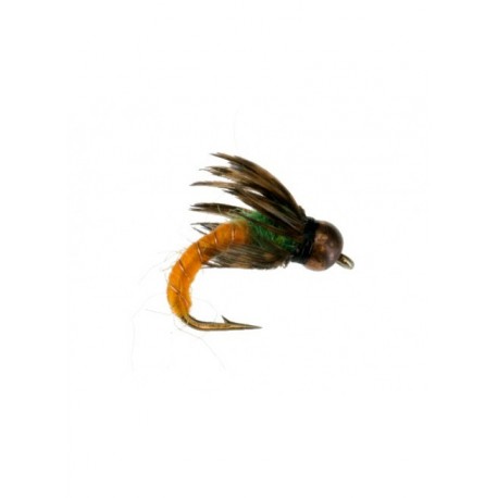 Nymphs Pure beadhead letort bug orange $2.34